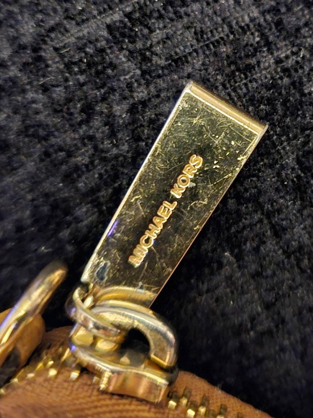 Michael Kors Leather Continental Wristlet
